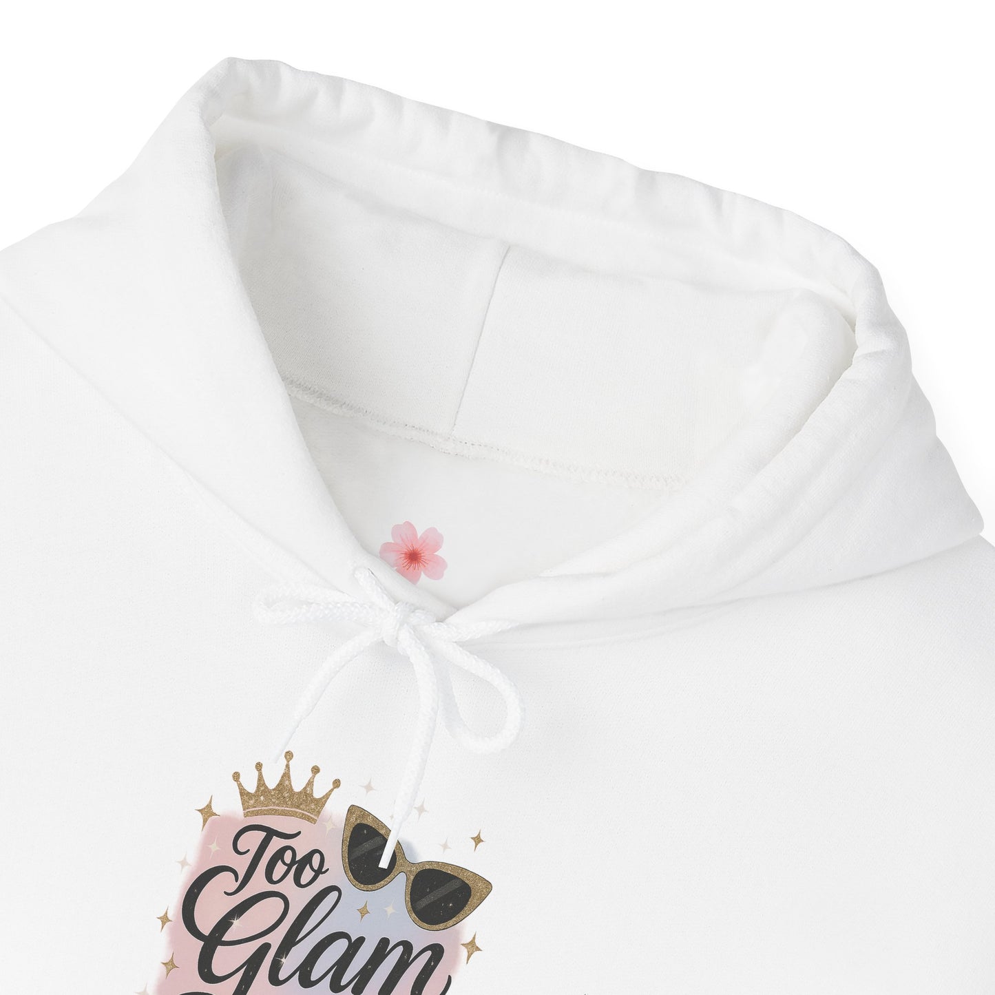 Too Glam To Give a Damn Hoodie – Sassy Aesthetic Hoodie for Confident Girls | Bloomera