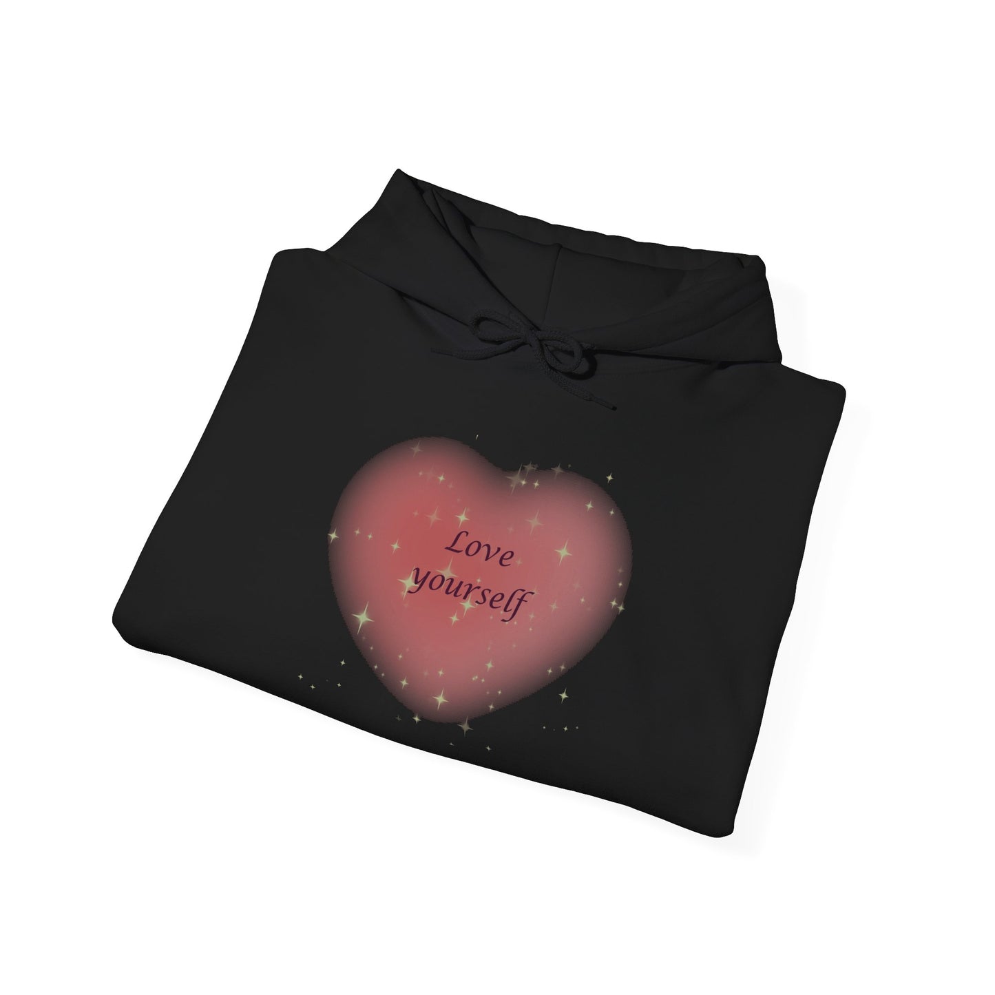 Love Yourself Heart Hoodie | Bloomera