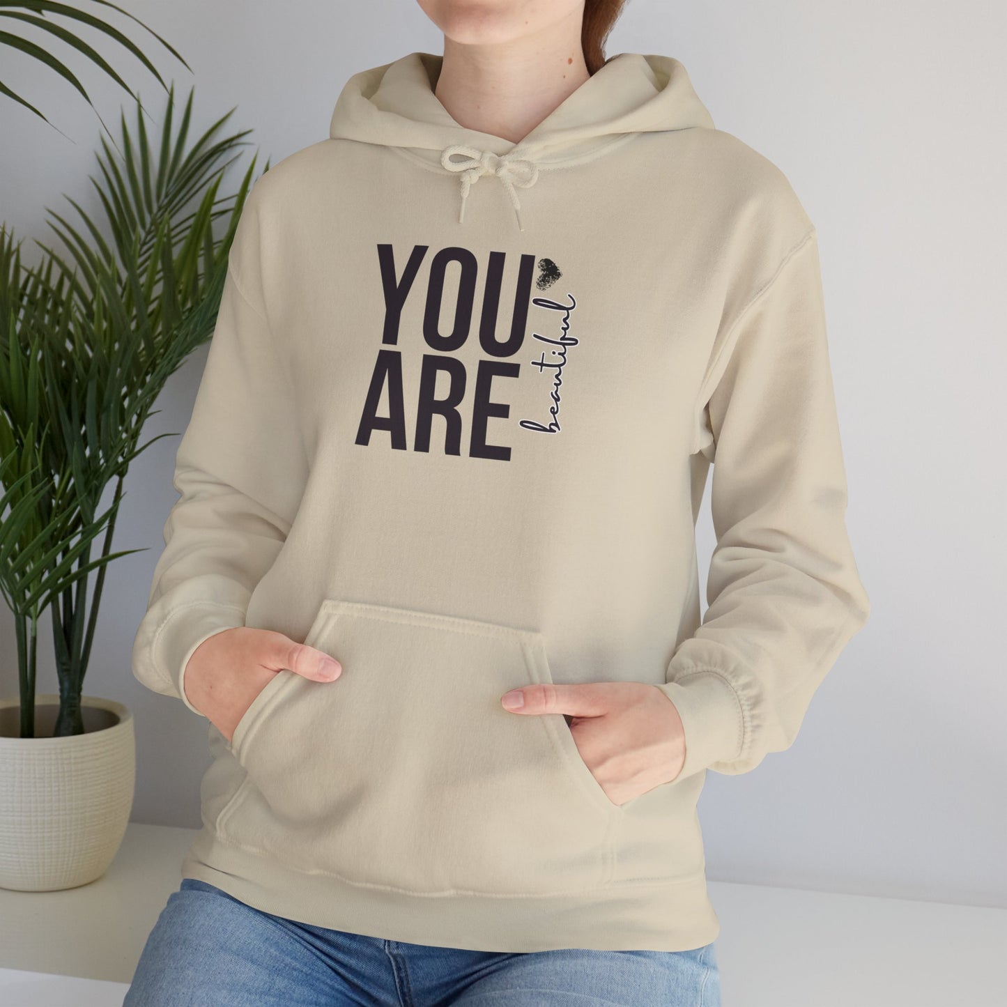 YOU ARE Beautiful Hoodie — Bloomera