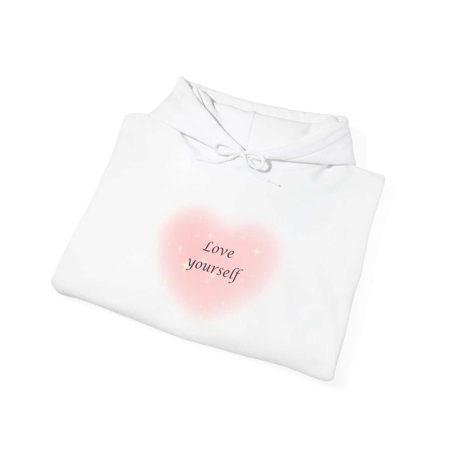 Love Yourself Heart Hoodie | Bloomera