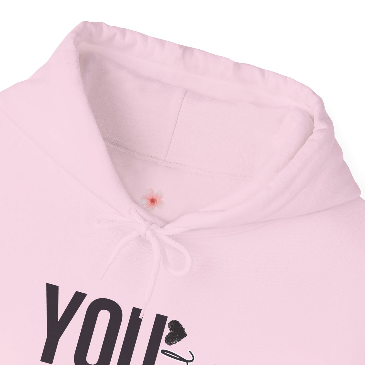 You Are Enough beautiful | Self Love Motivational Graphic Hoodie