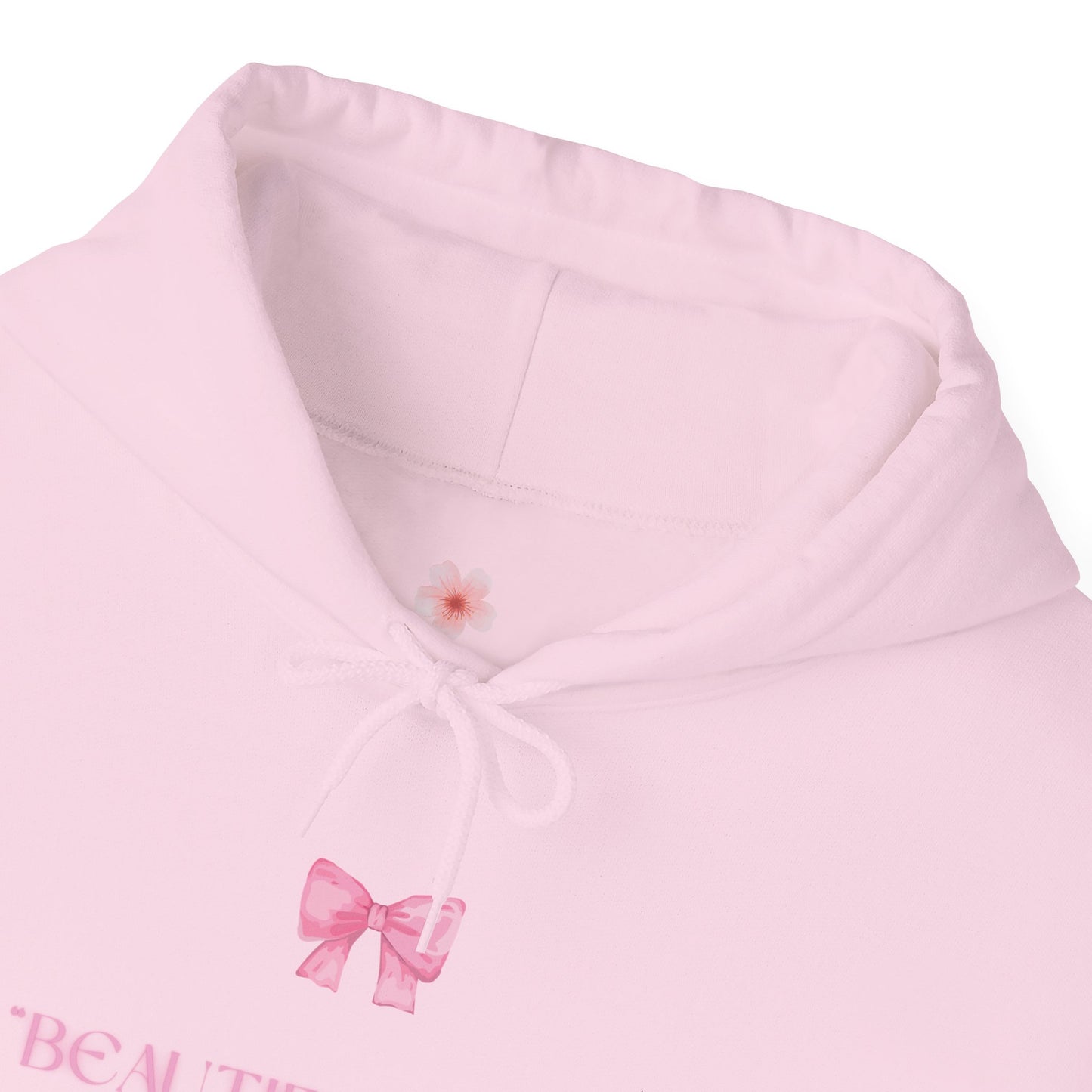 Beautifully Me Pink Bow Hoodie | Bloomera