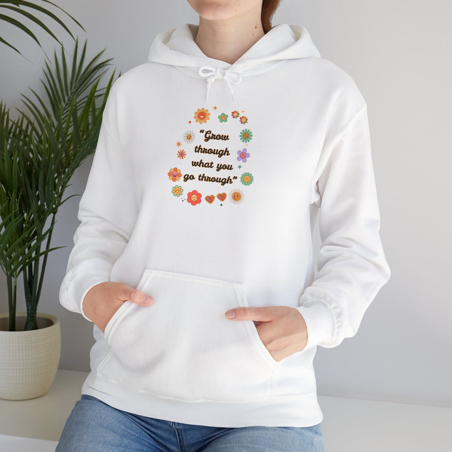 Grow Through What You Go Through Hoodie ✨ Healing Sweatshirt 💖