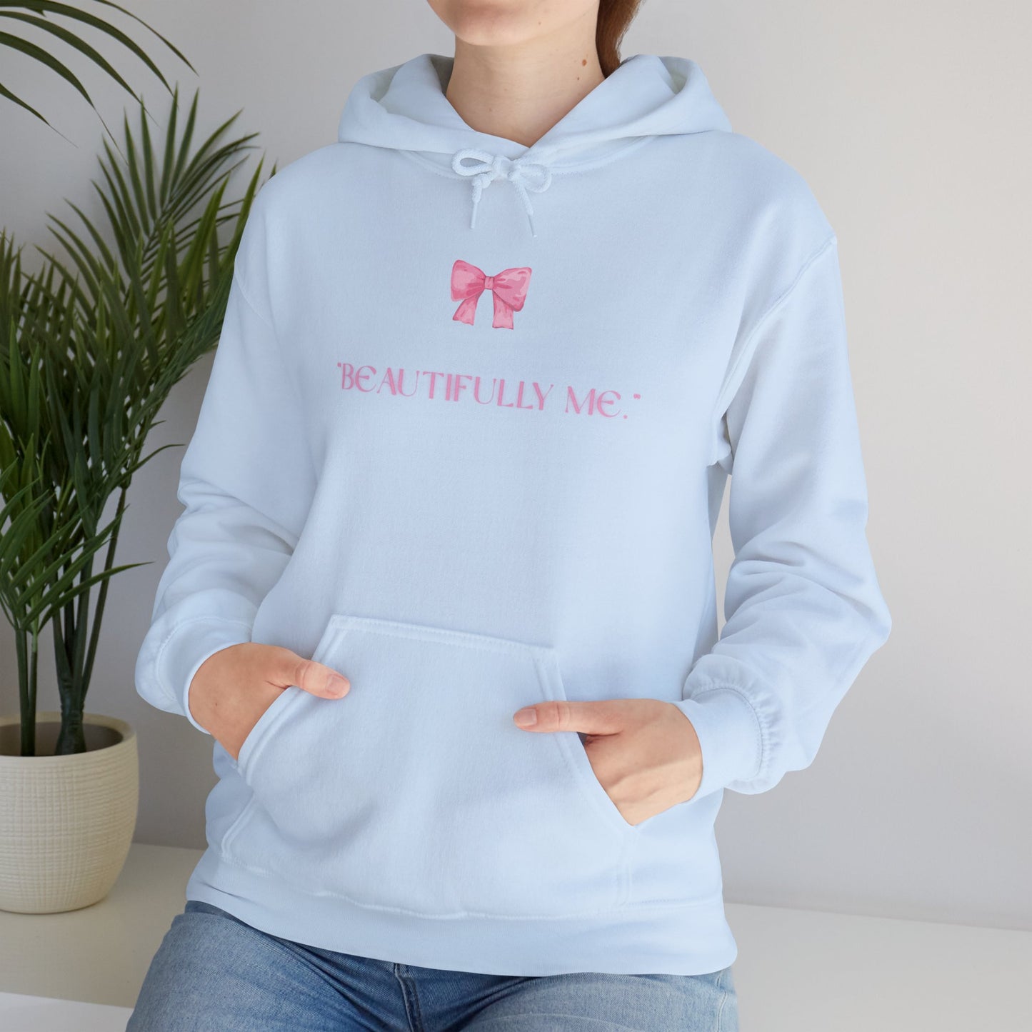 Beautifully Me Pink Bow Hoodie | Bloomera