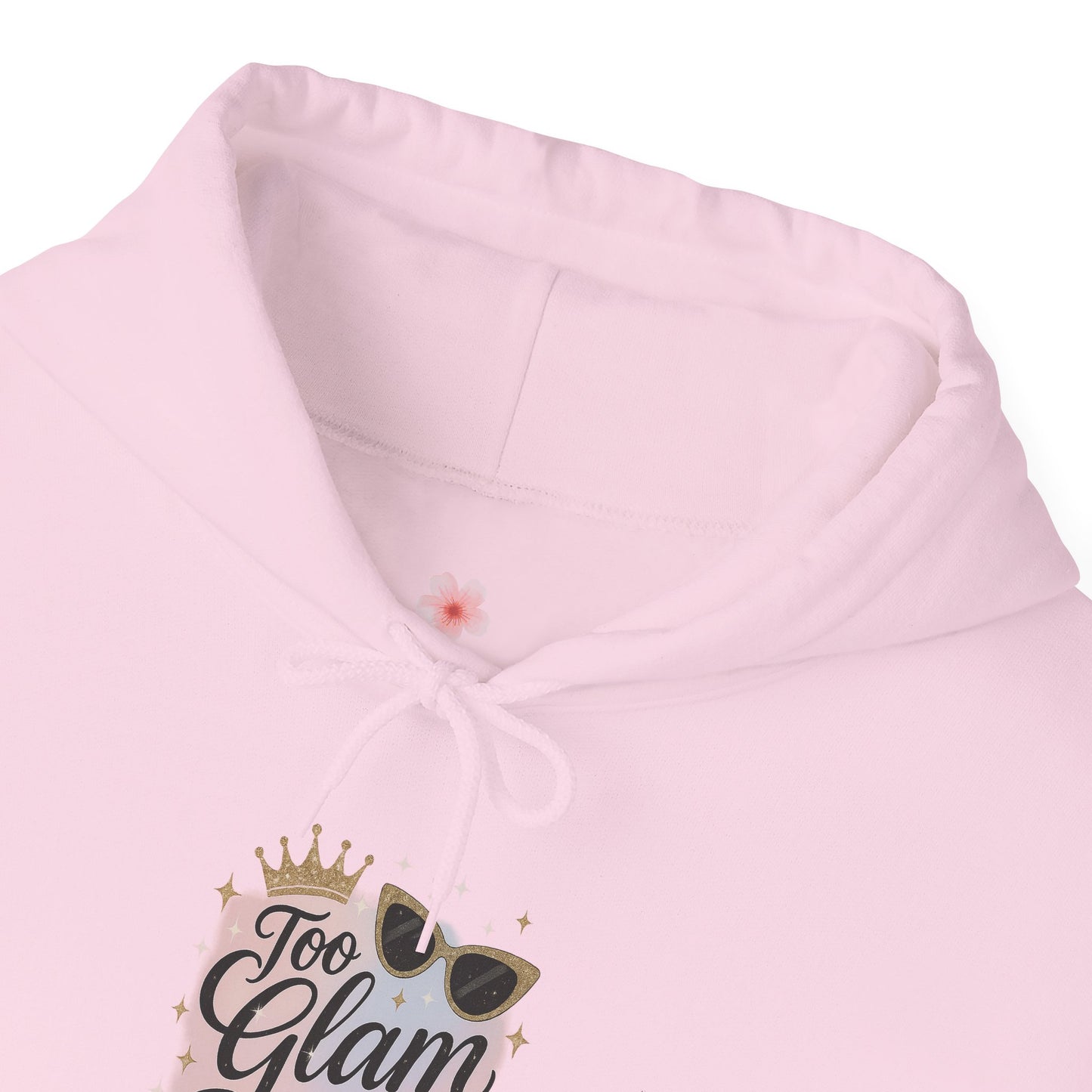 Too Glam To Give a Damn Hoodie – Sassy Aesthetic Hoodie for Confident Girls | Bloomera