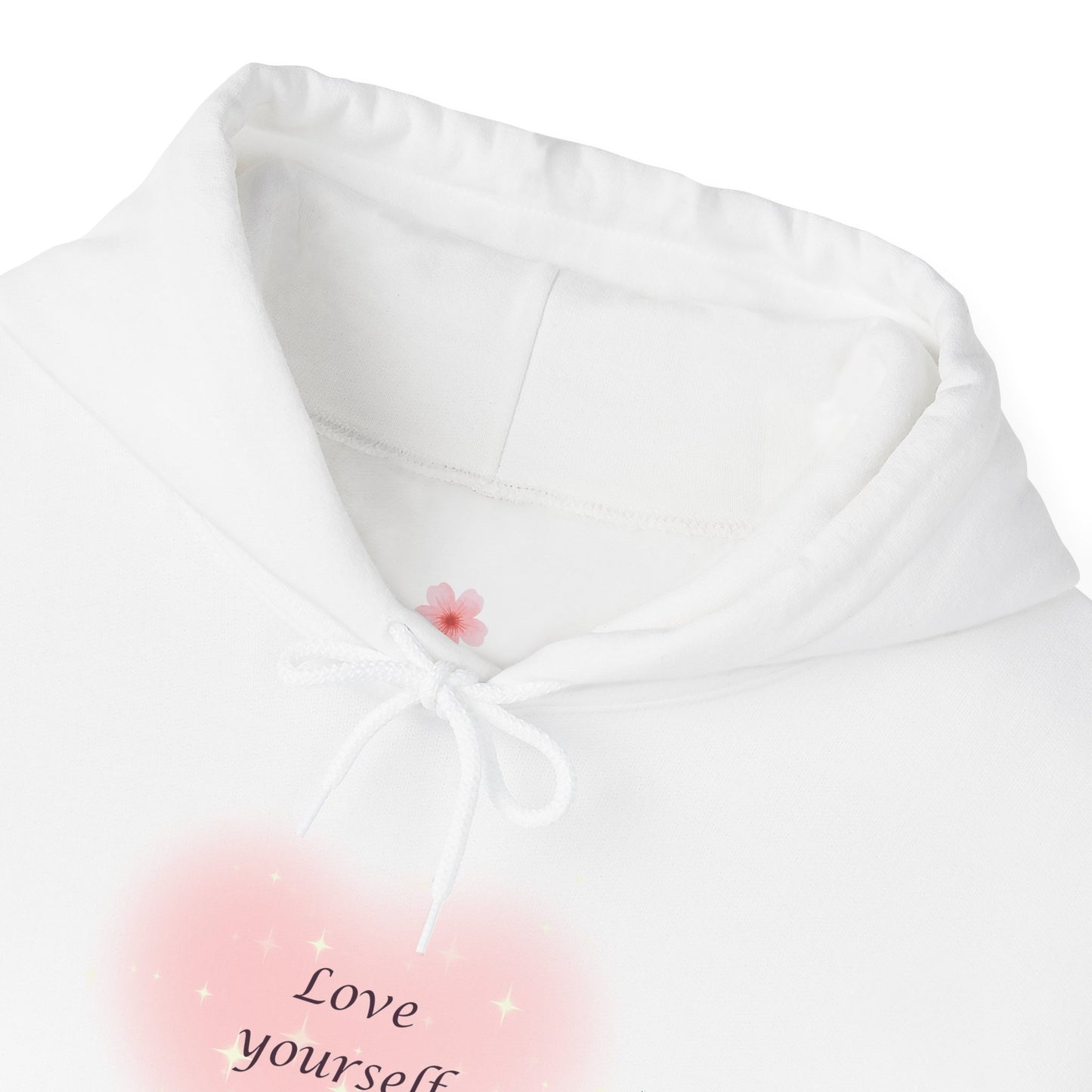 Love Yourself Heart Hoodie | Bloomera