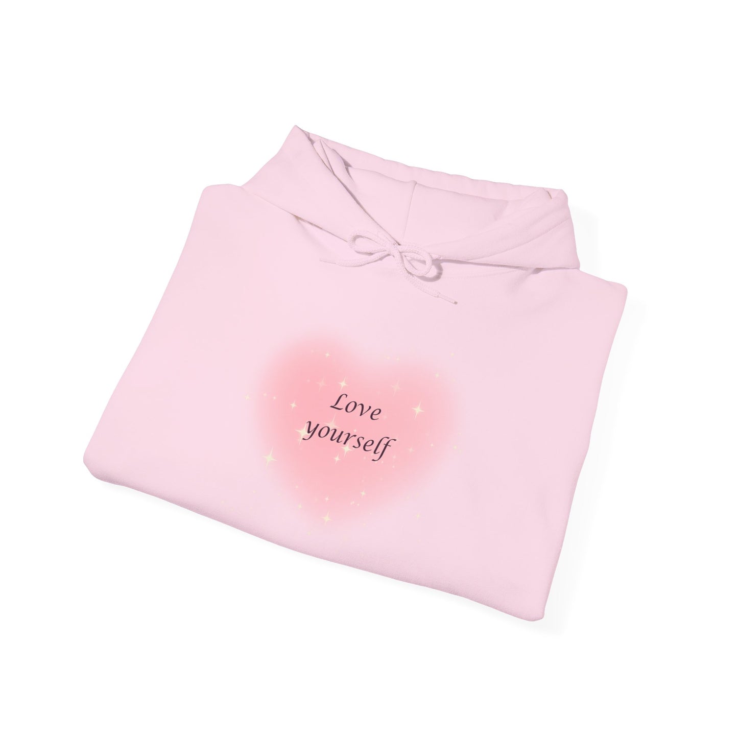 Love Yourself Heart Hoodie | Bloomera