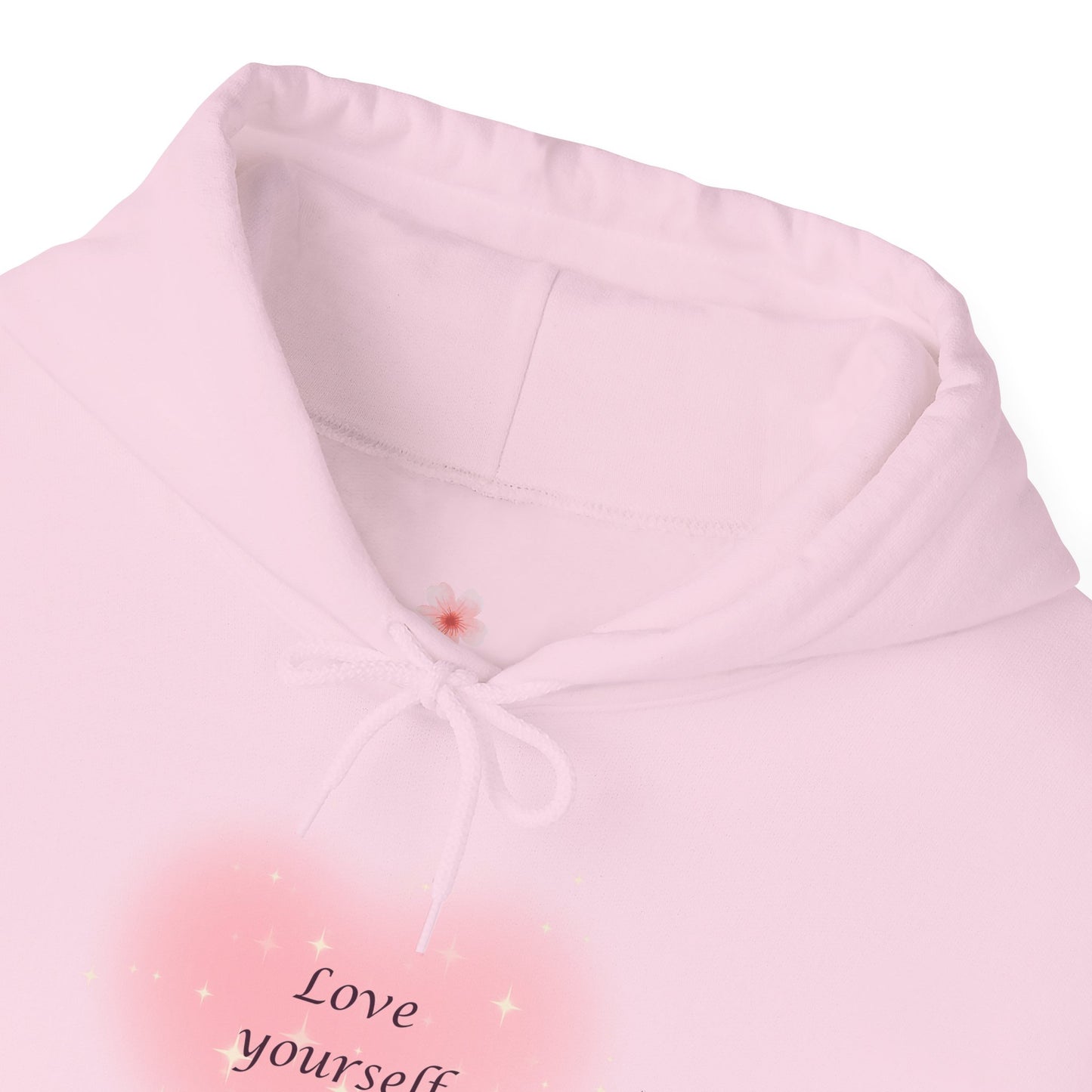 Love Yourself Heart Hoodie | Bloomera