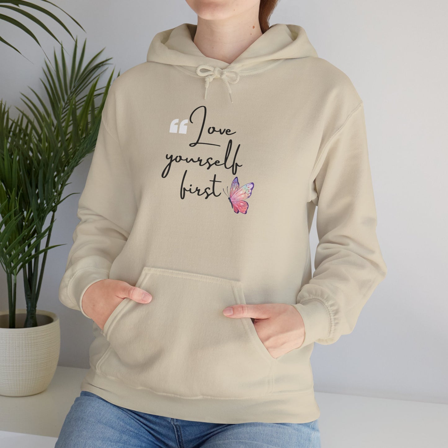 Love Yourself First Hoodie ✨ Self Love Sweatshirt 💖