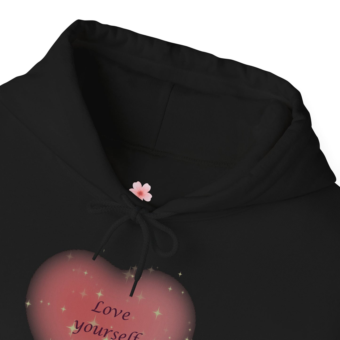 Love Yourself Heart Hoodie | Bloomera