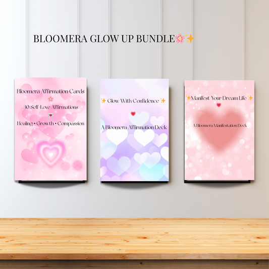 Bloomera Glow-Up Affirmation Bundle