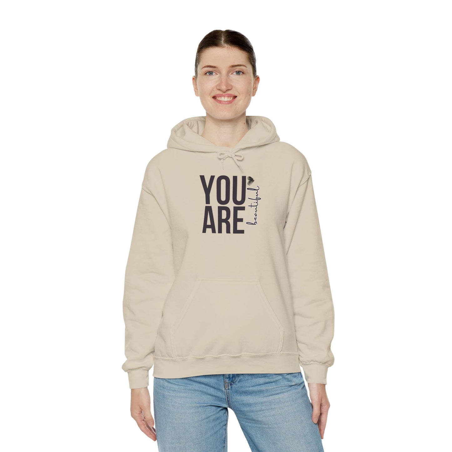 YOU ARE Beautiful Hoodie — Bloomera