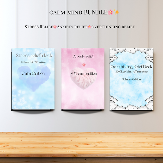 Bloomera Calm Mind Affirmation Bundle
