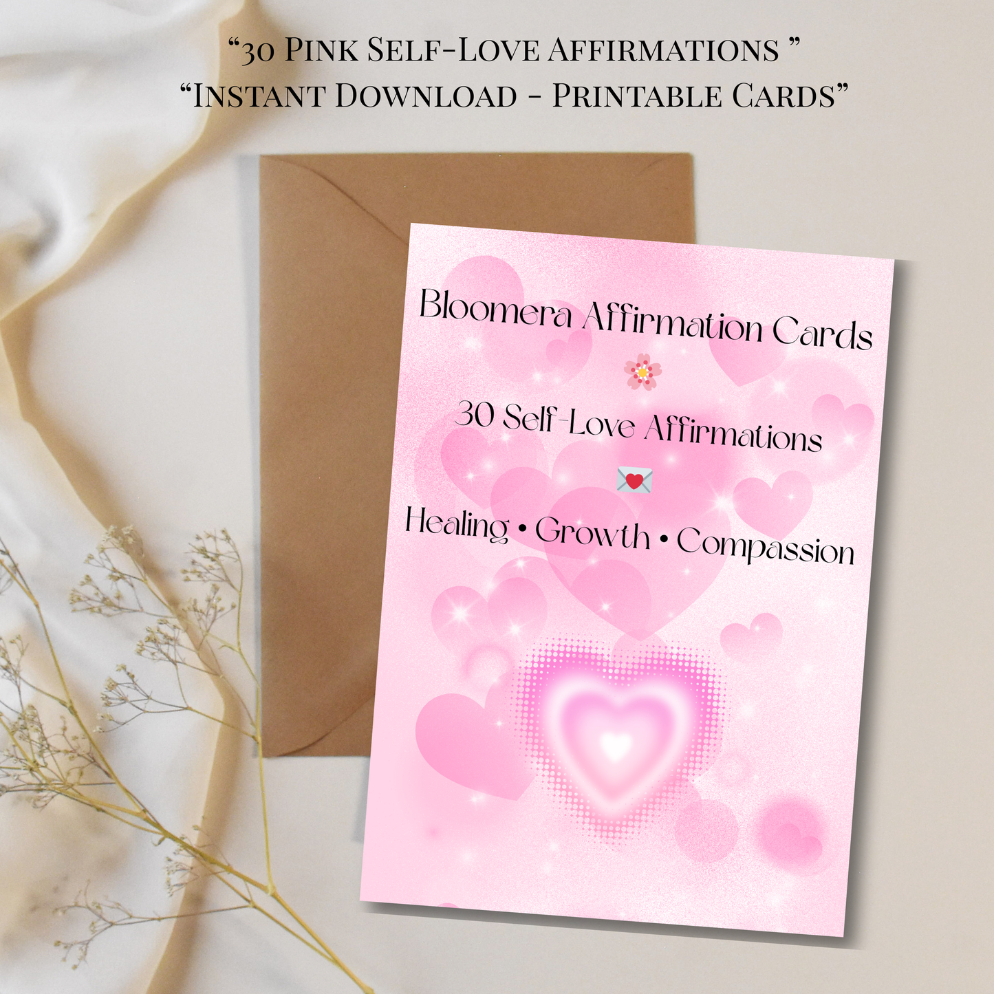 Bloomera Glow-Up Affirmation Bundle