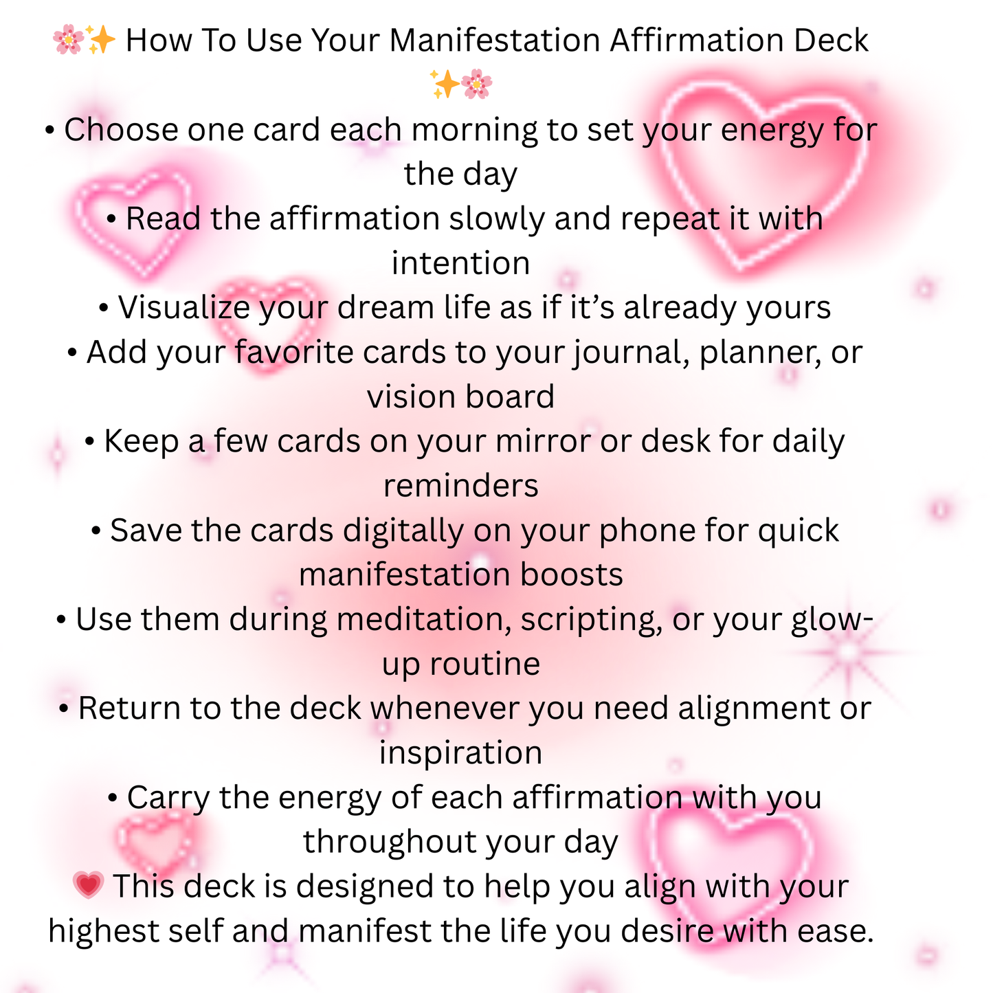 Bloomera Glow-Up Affirmation Bundle