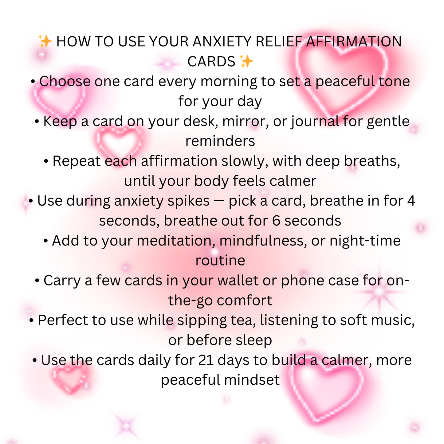 Bloomera Calm Mind Affirmation Bundle