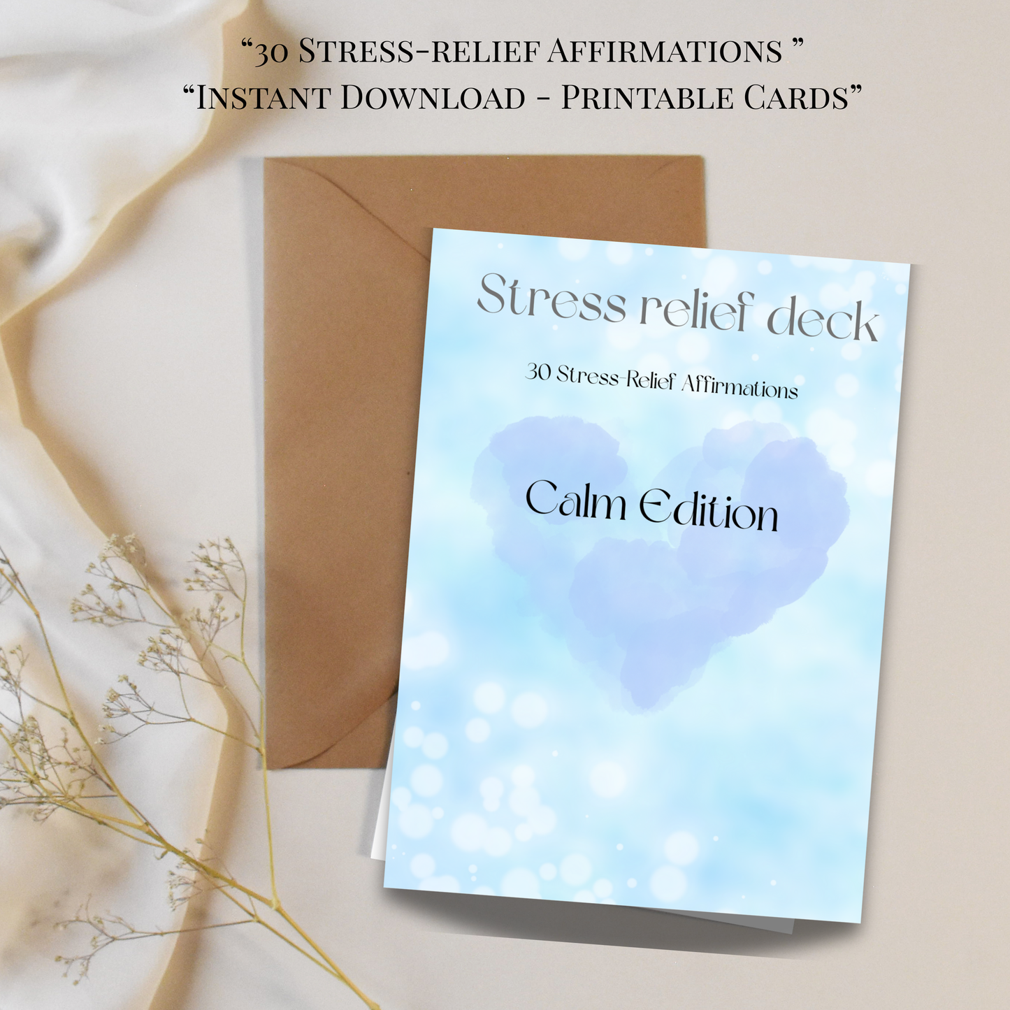Bloomera Calm Mind Affirmation Bundle