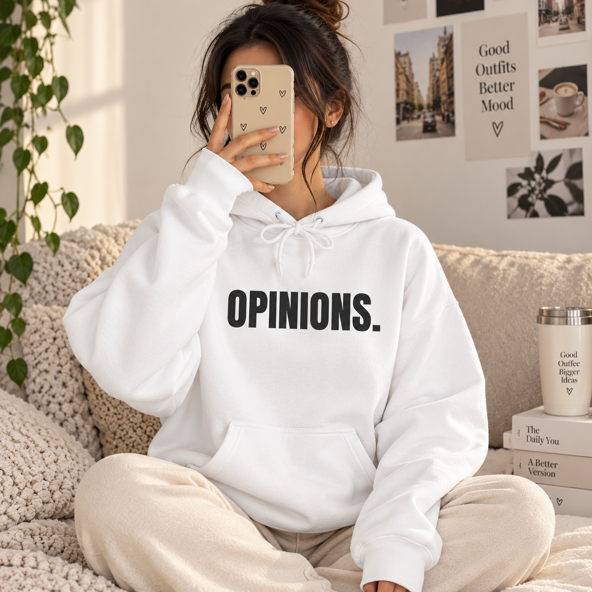 OPINIONS. Hoodie — Keep Them to Yourself.