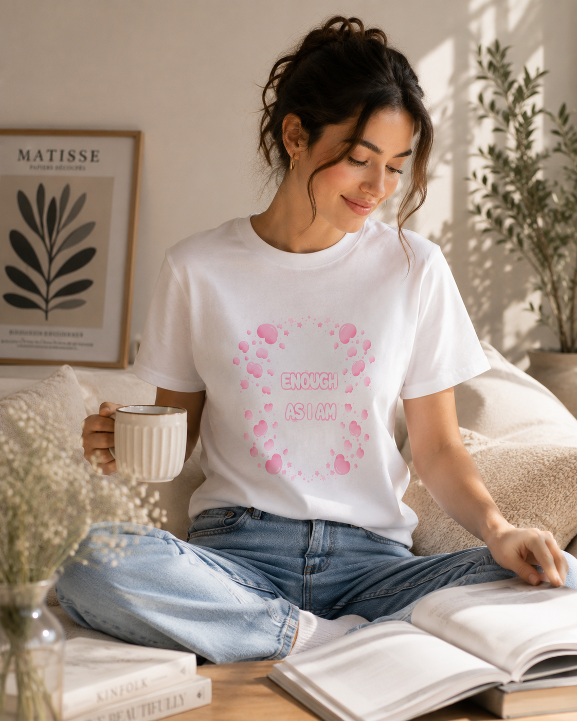 ✨ Enough as I am Tee 🌸