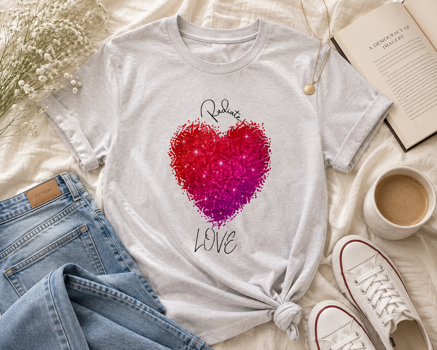 💖 Radiate Love 🌸 Tee ♥️