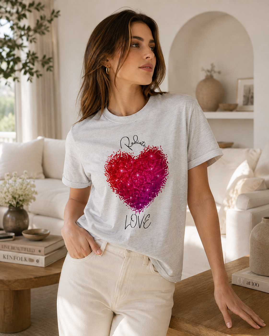 💖 Radiate Love 🌸 Tee ♥️