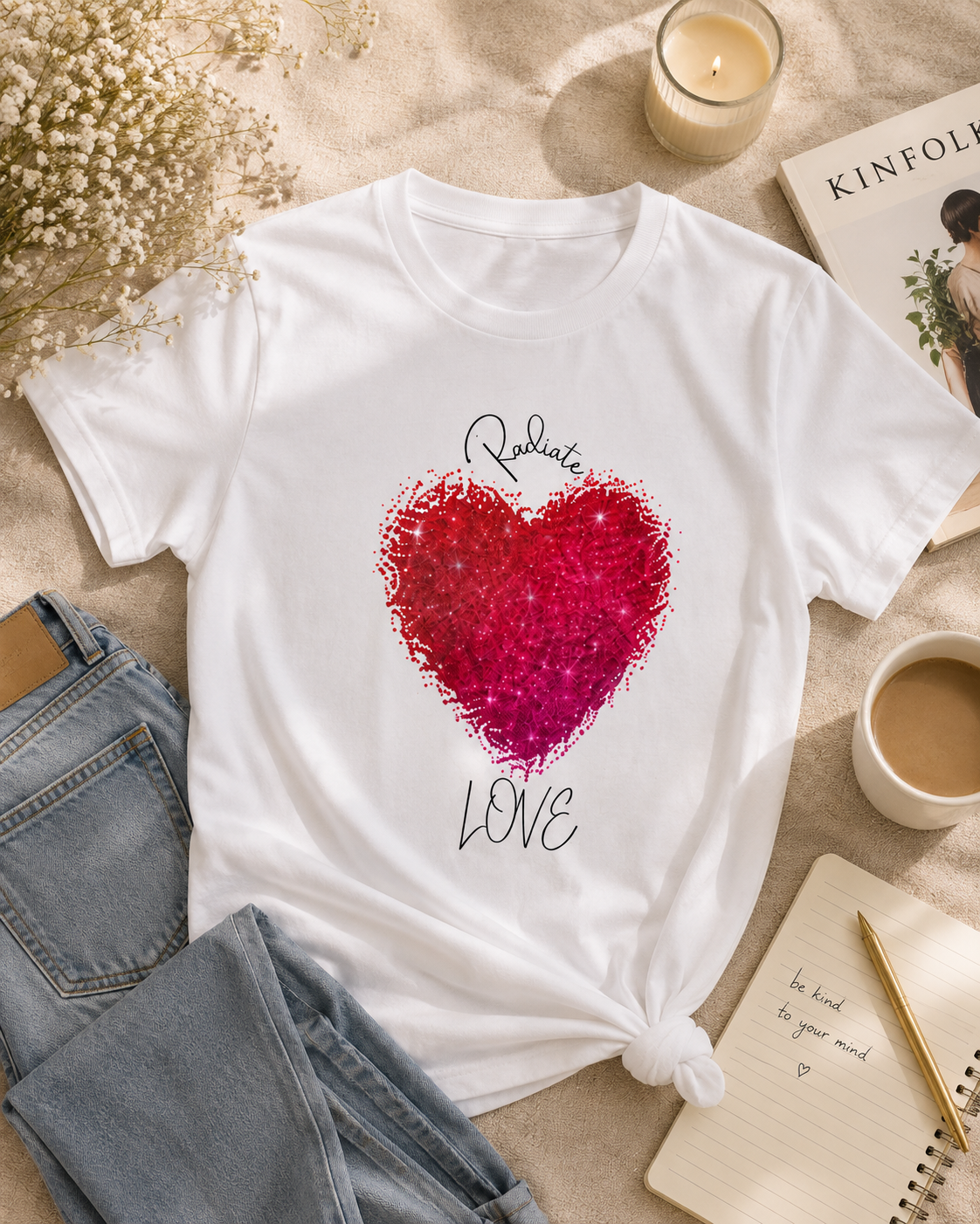 💖 Radiate Love 🌸 Tee ♥️