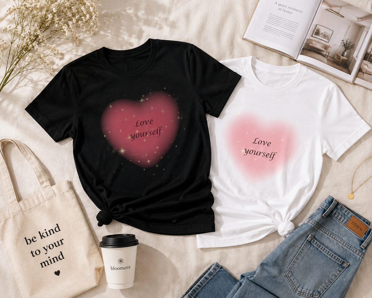 Bloomera Heart Tee ♥️ | Wear Your Heart Proudly