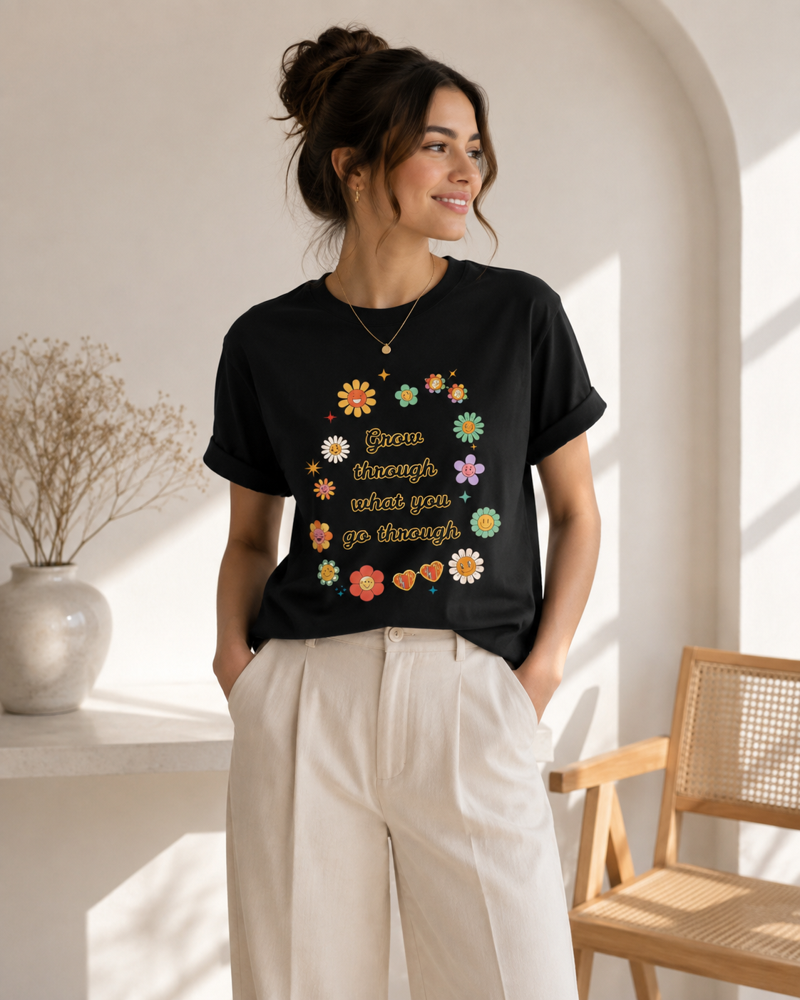 ✨ Grow Through What You Go Through Tee 🌷