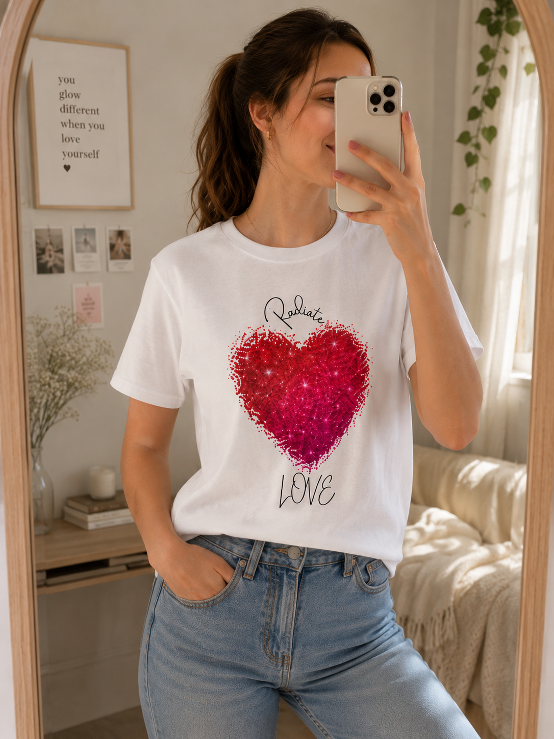 💖 Radiate Love 🌸 Tee ♥️