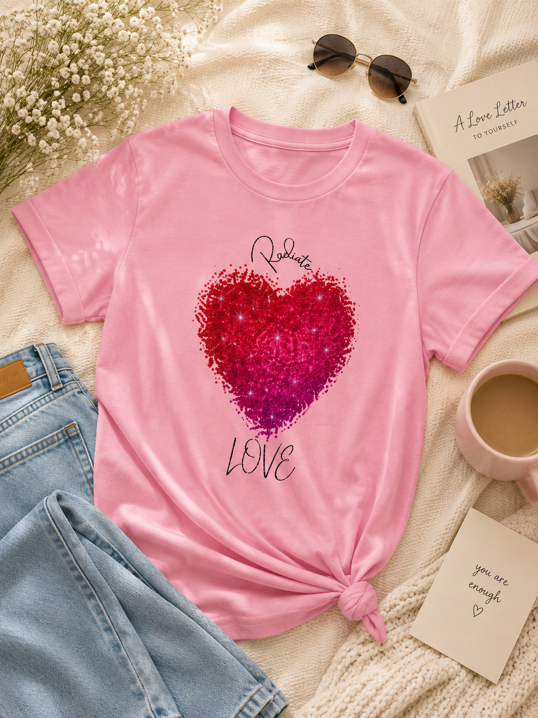 💖 Radiate Love 🌸 Tee ♥️