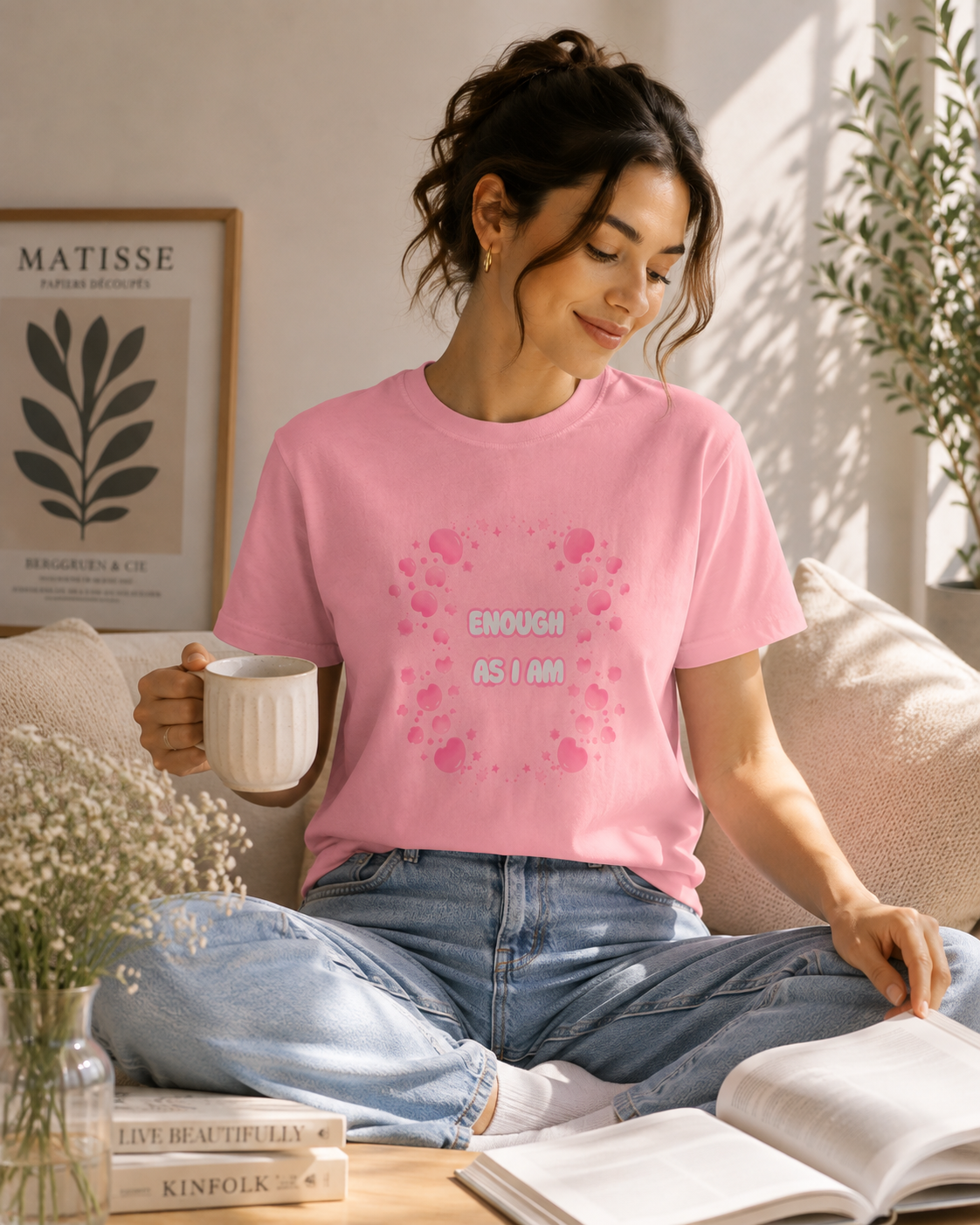 ✨ Enough as I am Tee 🌸