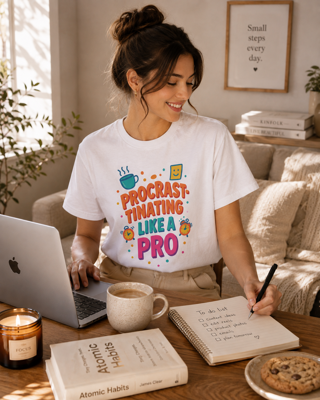 Procrastinating Like a Pro Tee ♥️ | Bloomera Edition