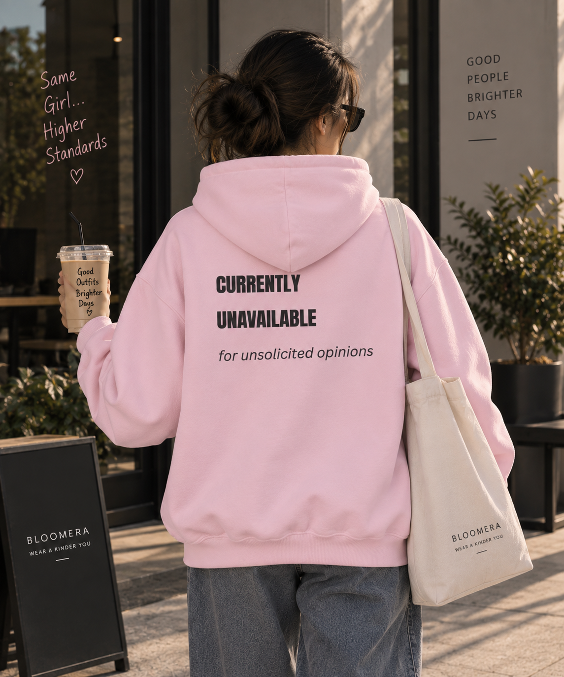 Not Today Society Hoodie | Currently Unavailable Graphic Oversized Hoodie