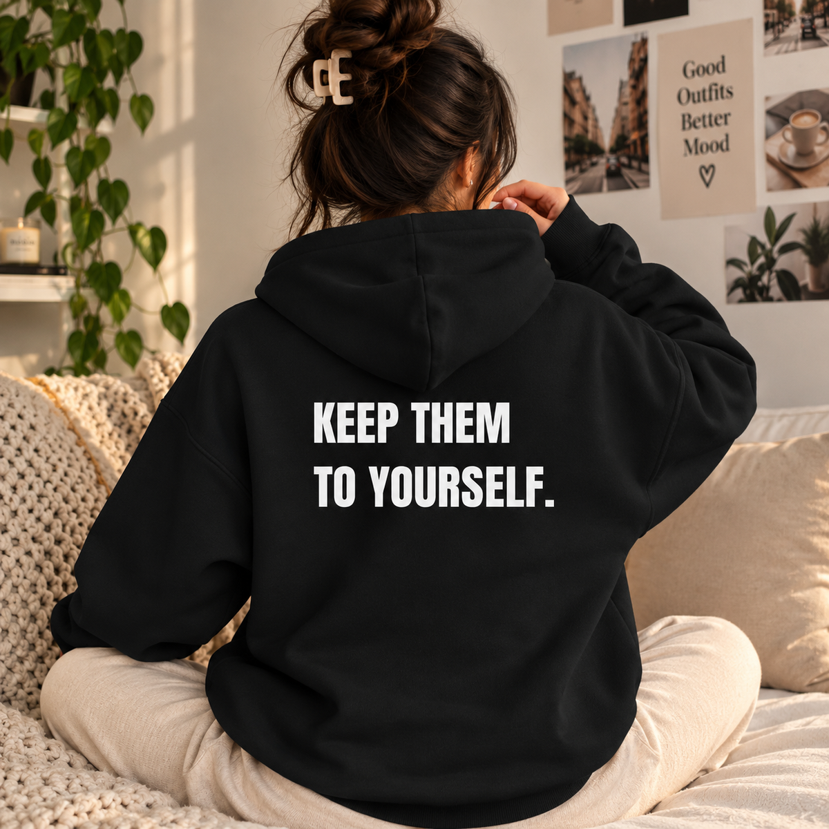 OPINIONS. Hoodie — Keep Them to Yourself.