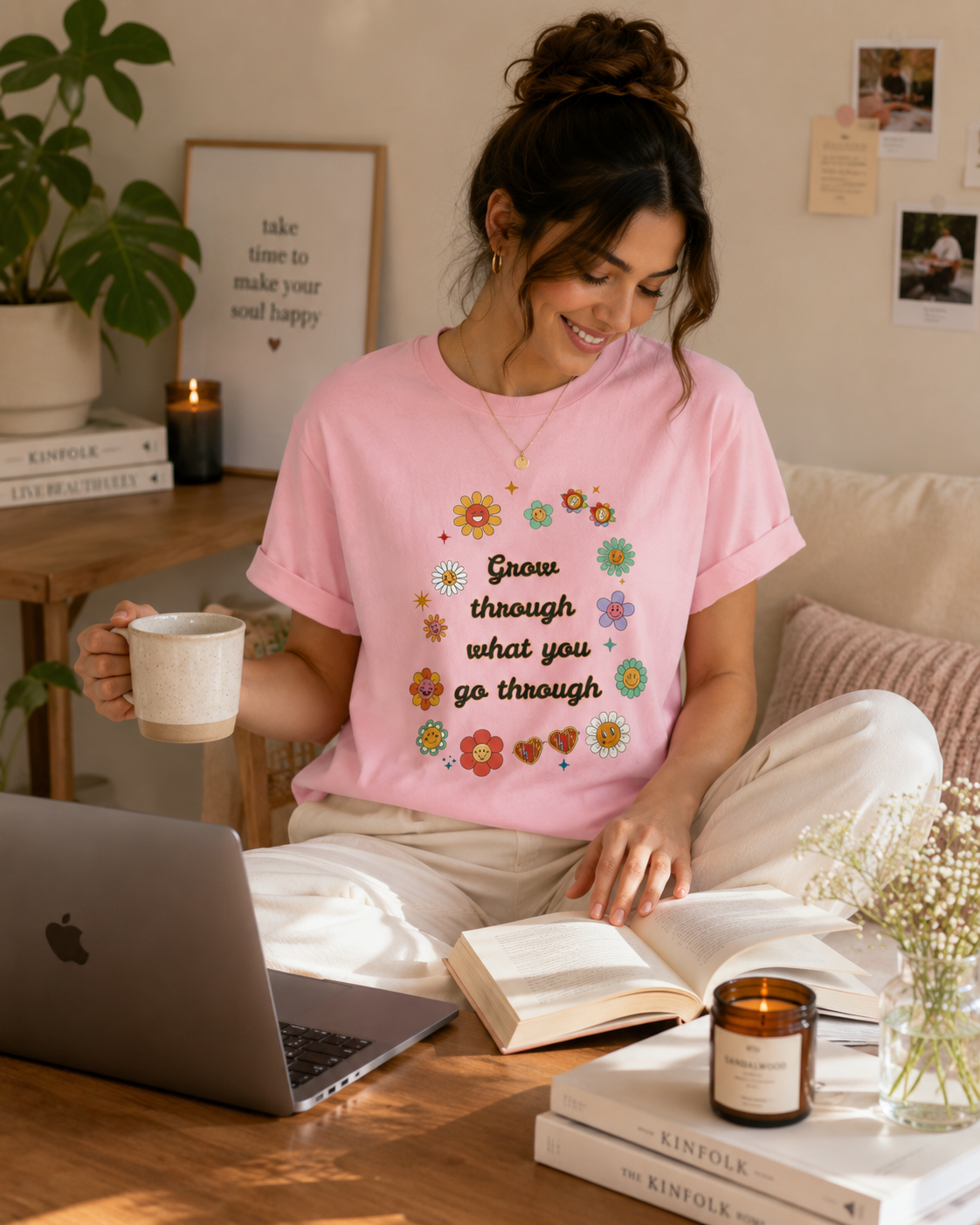 ✨ Grow Through What You Go Through Tee 🌷