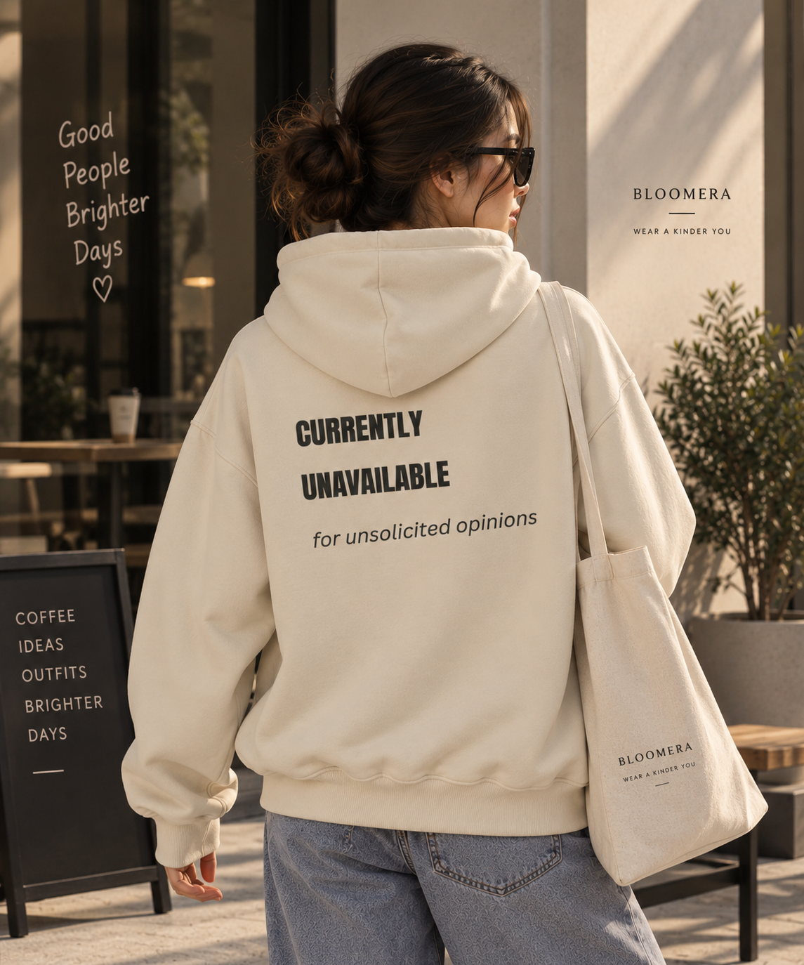 Not Today Society Hoodie | Currently Unavailable Graphic Oversized Hoodie