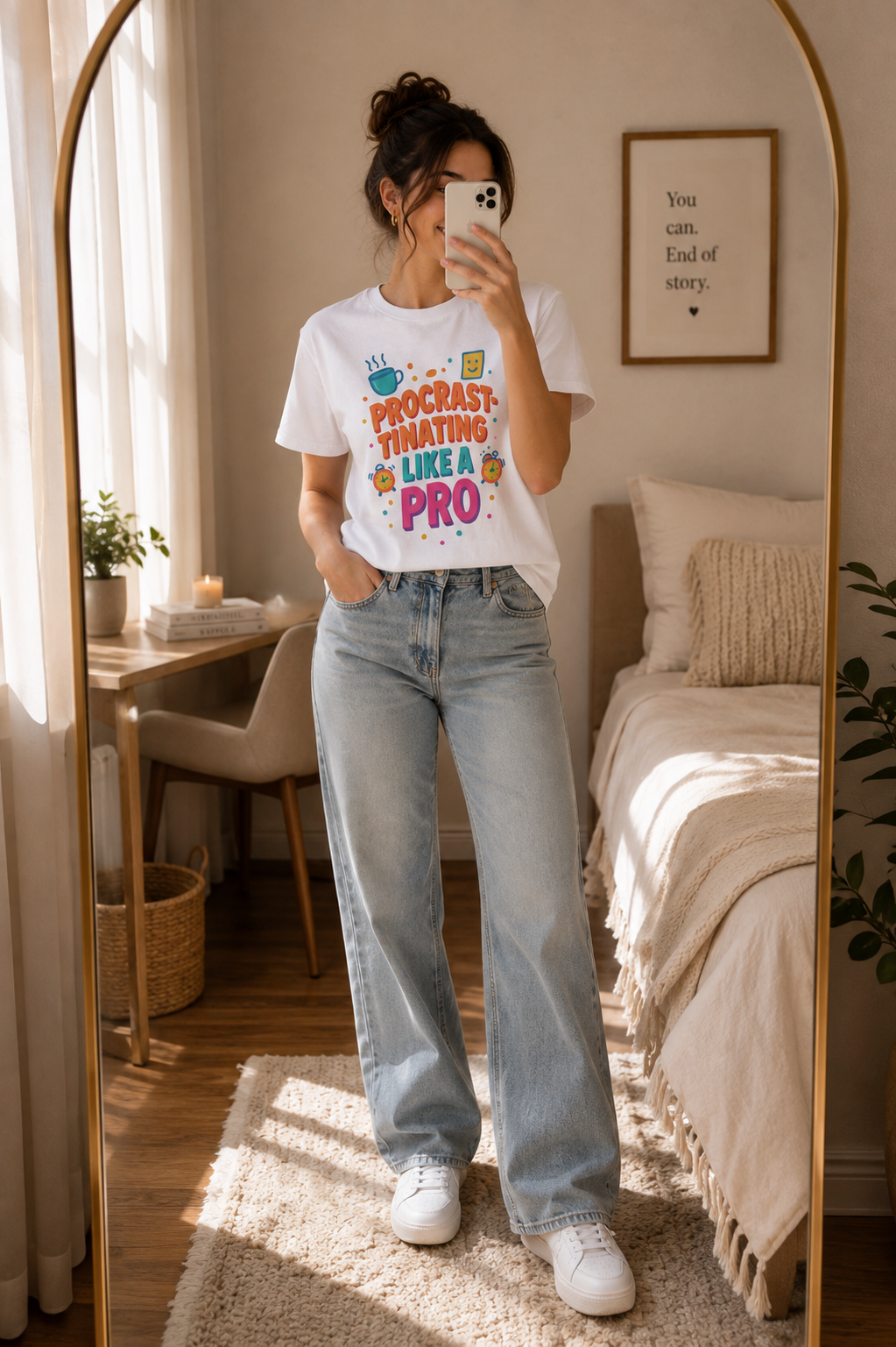 Procrastinating Like a Pro Tee ♥️ | Bloomera Edition