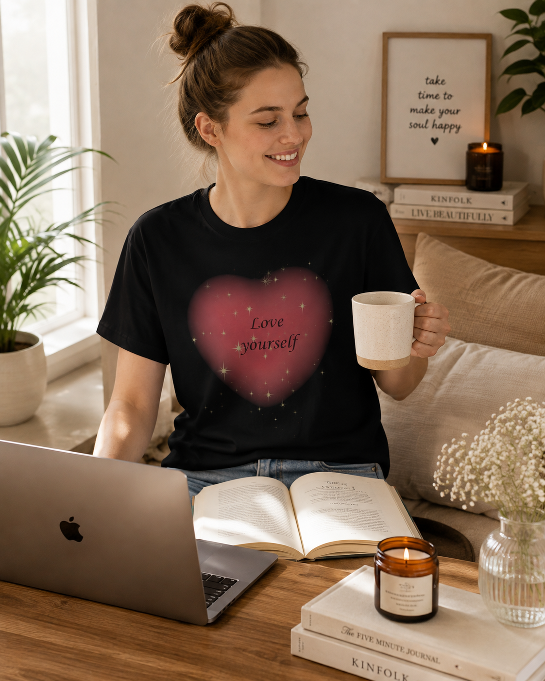 Bloomera Heart Tee ♥️ | Wear Your Heart Proudly