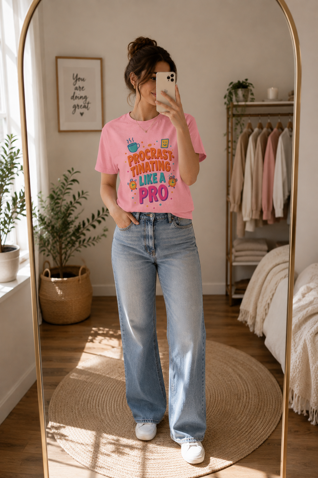 Procrastinating Like a Pro Tee ♥️ | Bloomera Edition