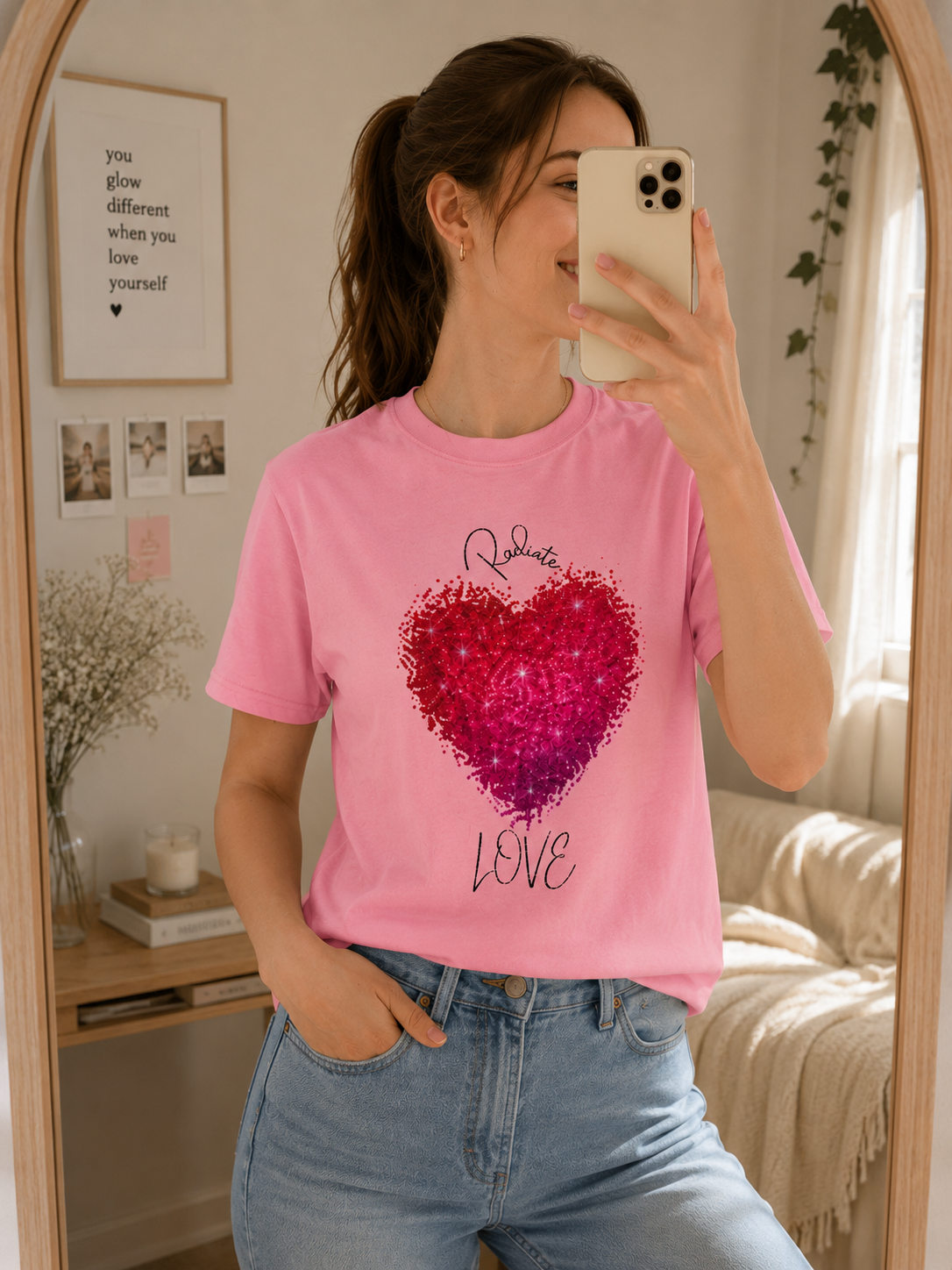 💖 Radiate Love 🌸 Tee ♥️
