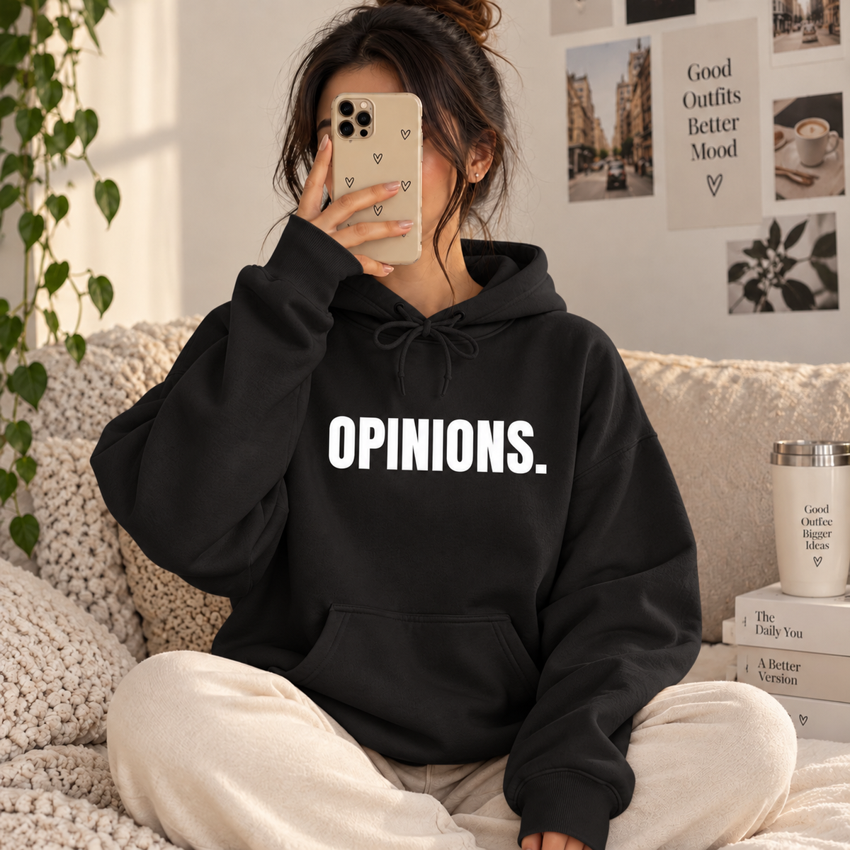 OPINIONS. Hoodie — Keep Them to Yourself.